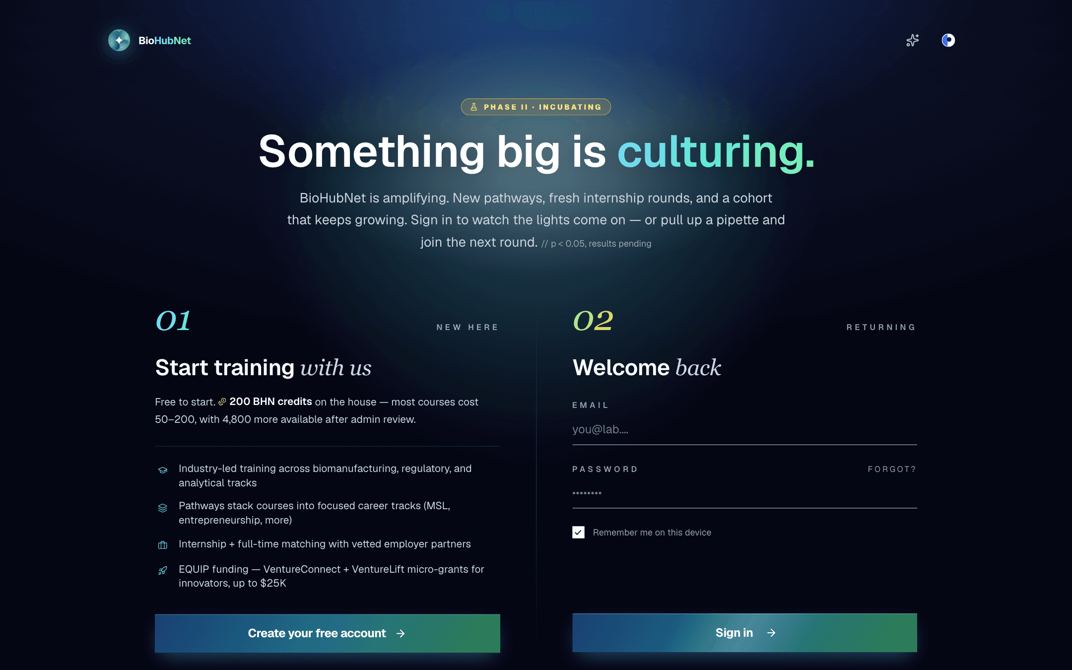 BHN Training Platform