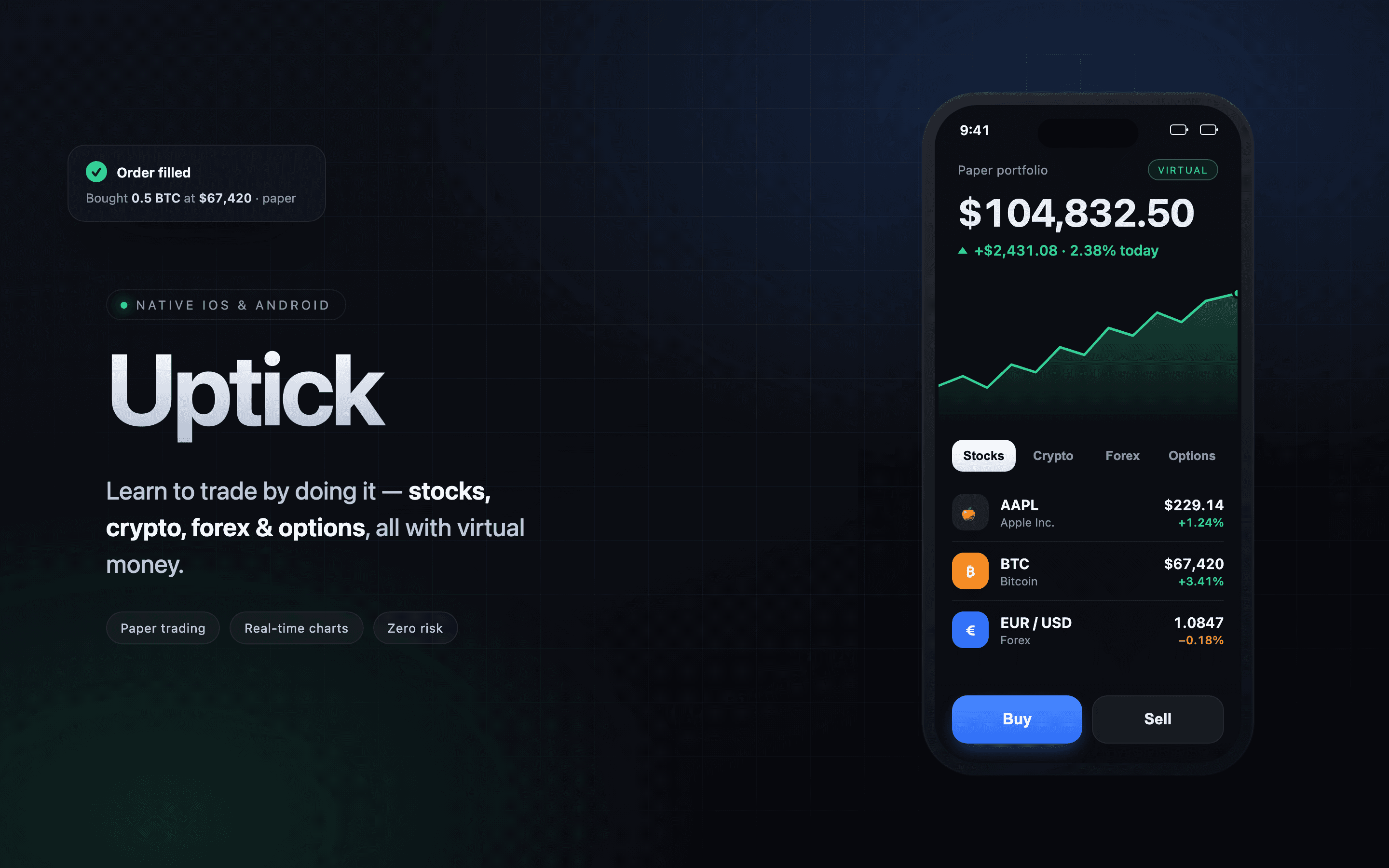 Uptick