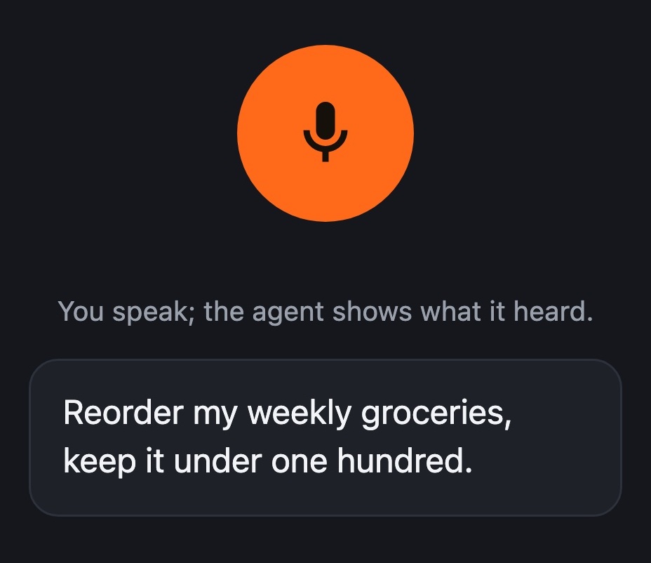 Voice Pay — agentic voice payments