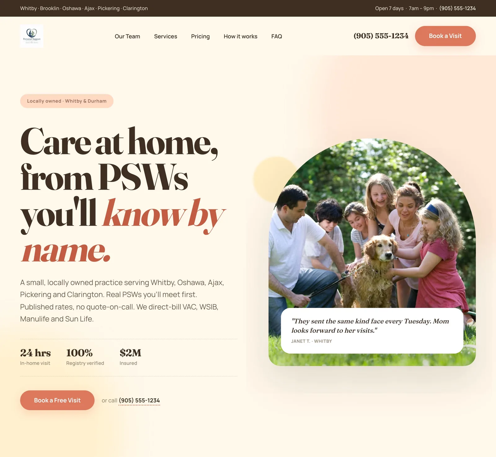 PSW Care — home care, locally owned